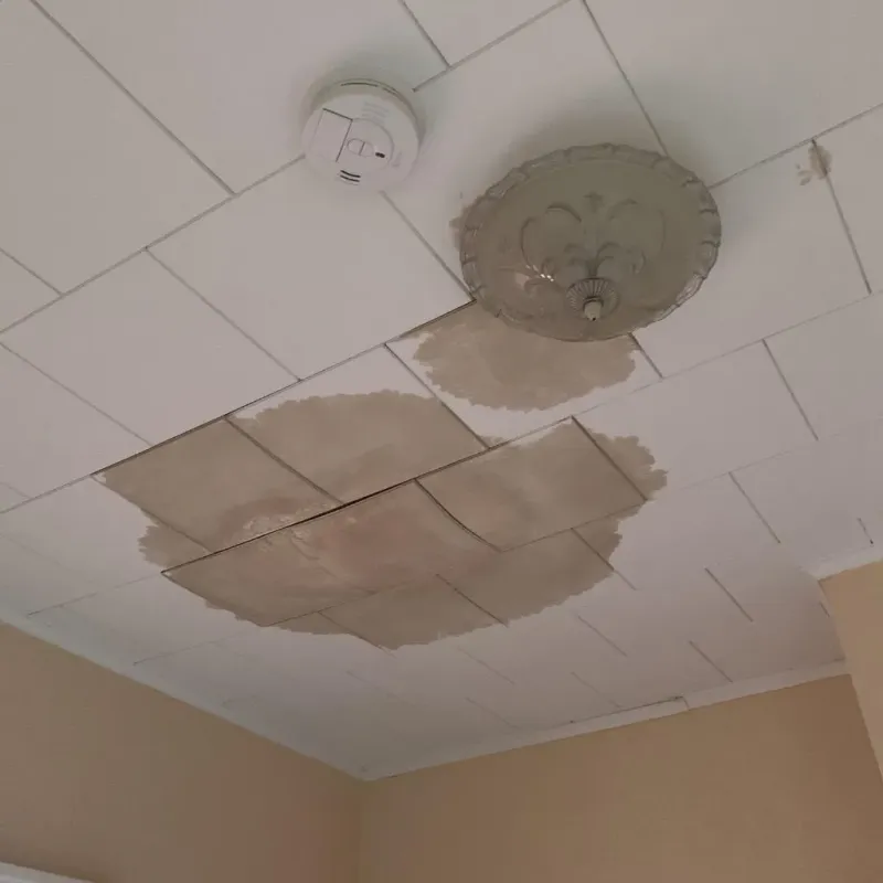 Ceiling Water Damage Repair in South Burlington, VT