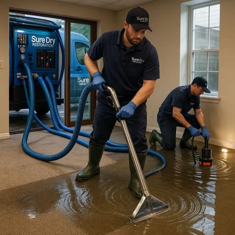 Water Extraction and Removal process in South Burlington, VT